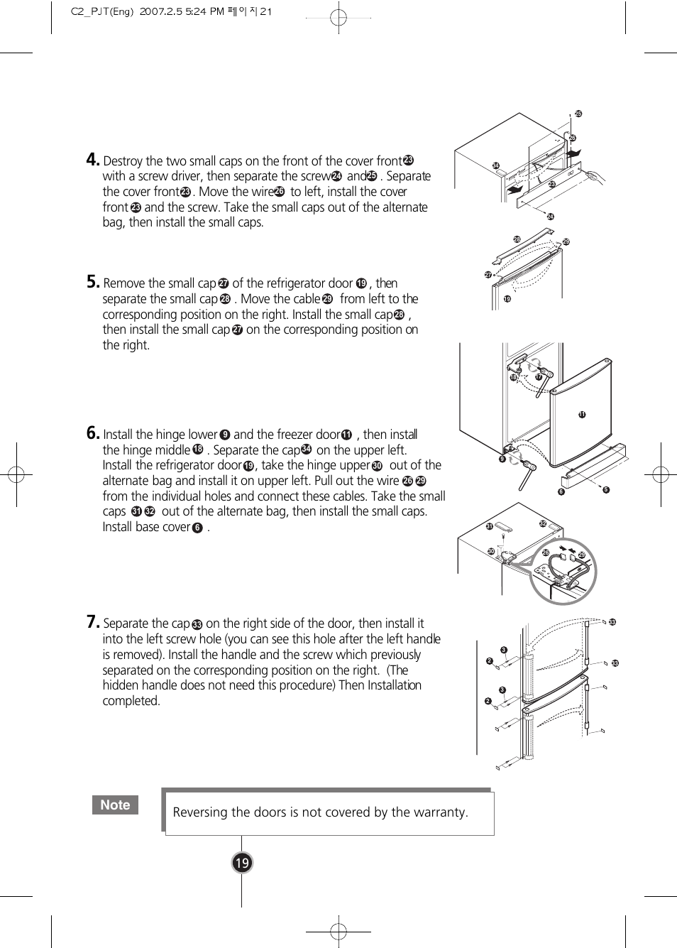LG GR-3992EW User Manual | Page 18 / 57