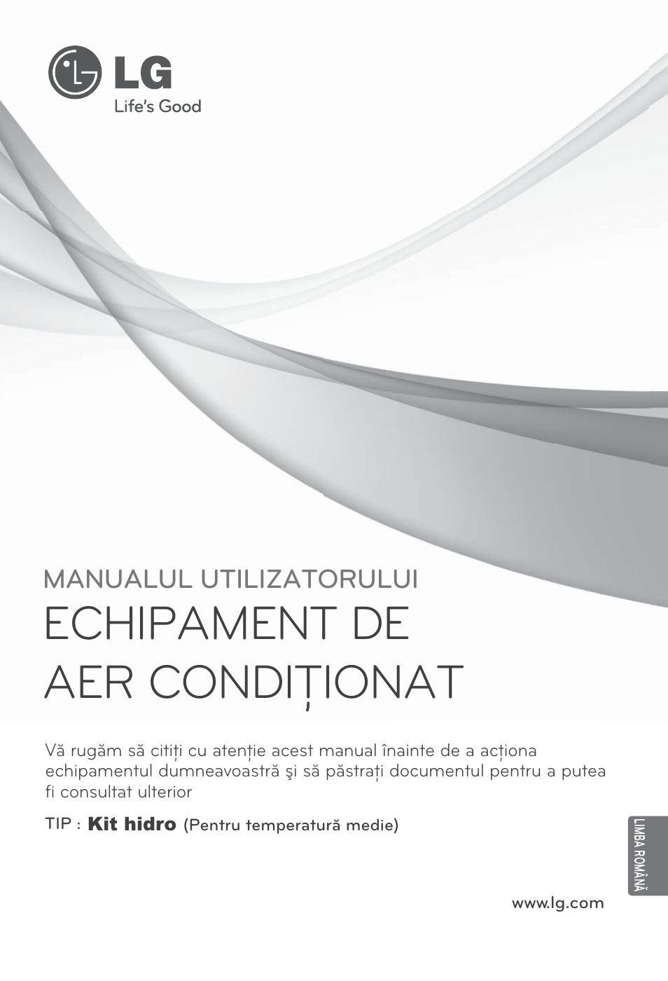 Limba română, Echipament de aer condiţionat, Manualul utilizatorului | LG ARNH10GK2A2 User Manual | Page 235 / 495