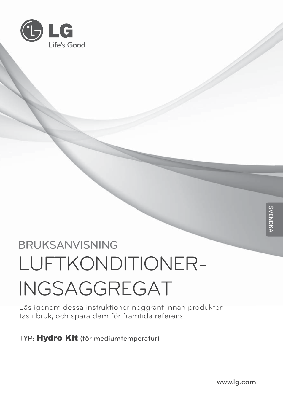 Svendka, Luftkonditioner- ingsaggregat, Bruksanvisning | LG ARNH10GK2A2 User Manual | Page 391 / 495