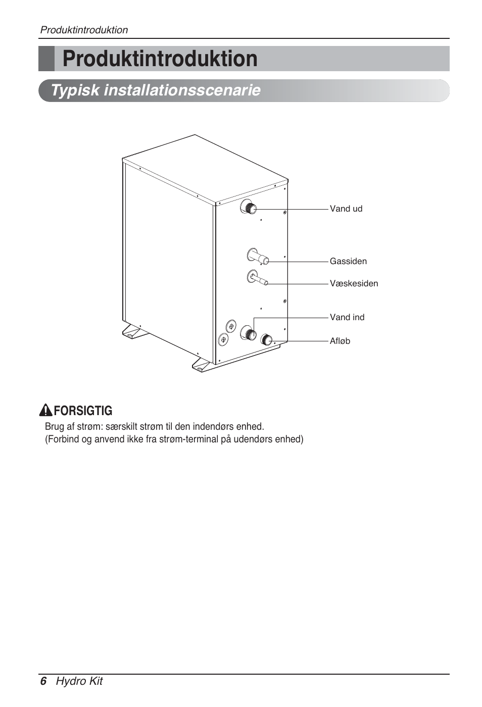 Produktintroduktion, Typisk installationsscenarie | LG ARNH10GK2A2 User Manual | Page 474 / 495