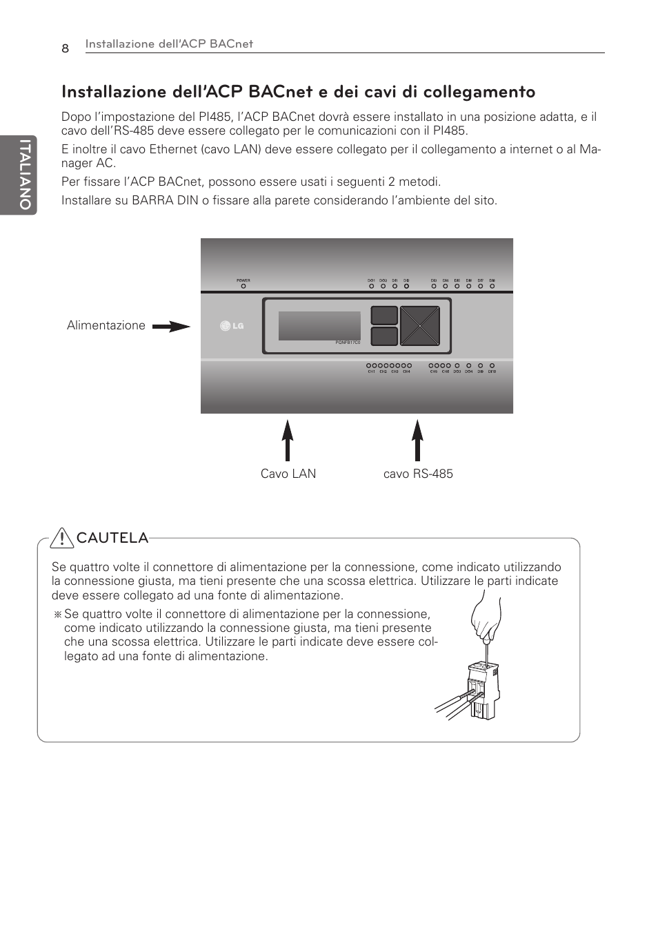 LG PQNFB17C0 User Manual | Page 20 / 109