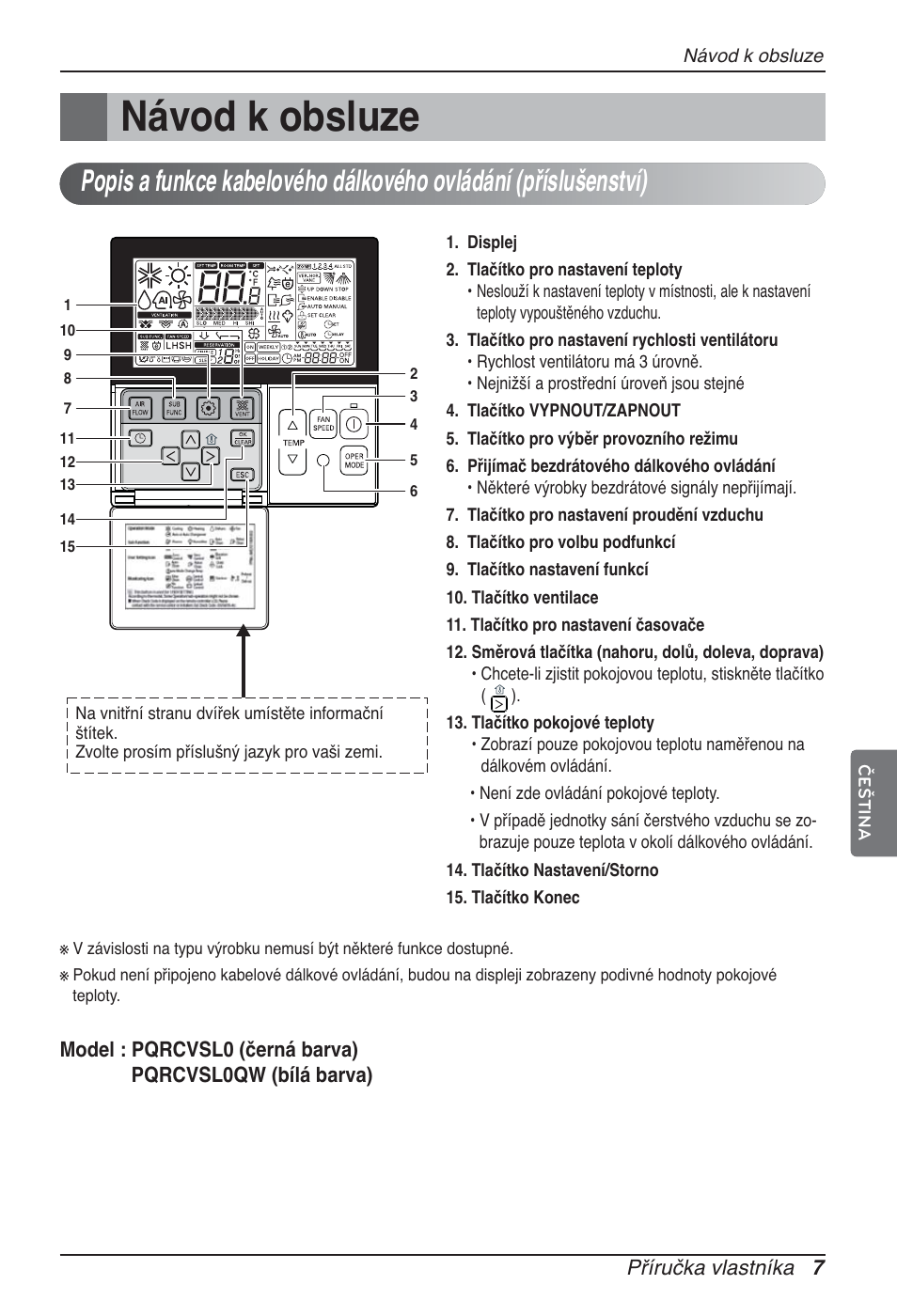 Návod k obsluze | LG ARNU96GB8A2 User Manual | Page 79 / 229