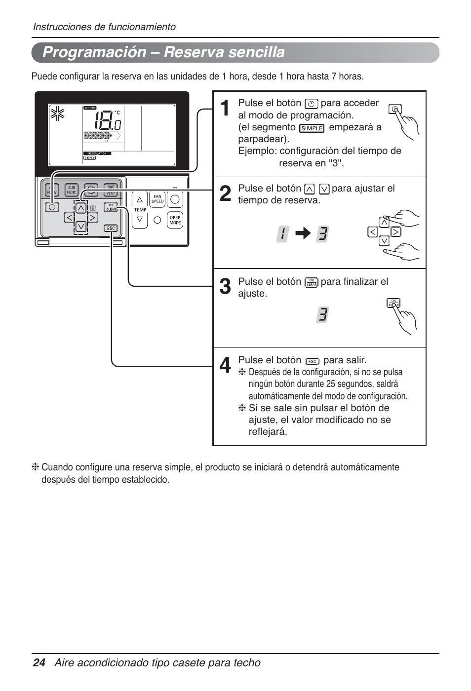 Programación – reserva sencilla | LG UT60 User Manual | Page 100 / 723