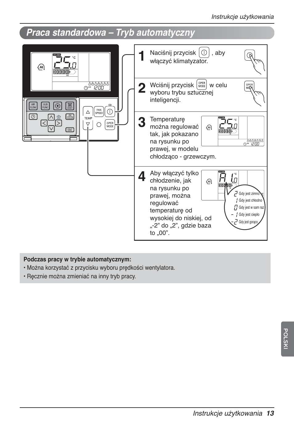 Praca standardowa – tryb automatyczny | LG UT60 User Manual | Page 317 / 723