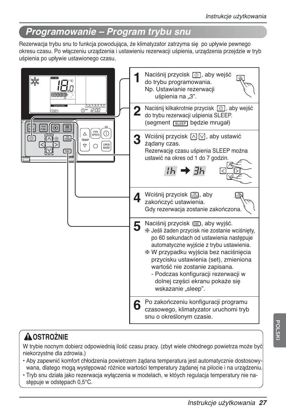 Programowanie – program trybu snu | LG UT60 User Manual | Page 331 / 723