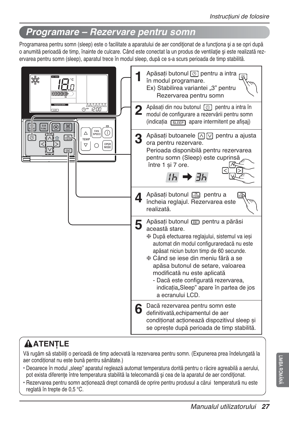 Programare – rezervare pentru somn | LG UT60 User Manual | Page 369 / 723