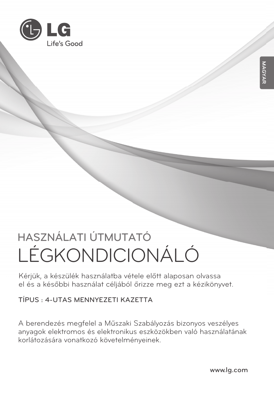 Magyar, Légkondicionáló, Használati útmutató | LG UT60 User Manual | Page 419 / 723