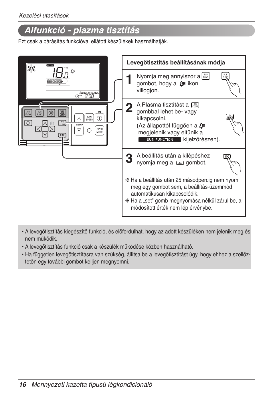 Alfunkció - plazma tisztítás | LG UT60 User Manual | Page 434 / 723