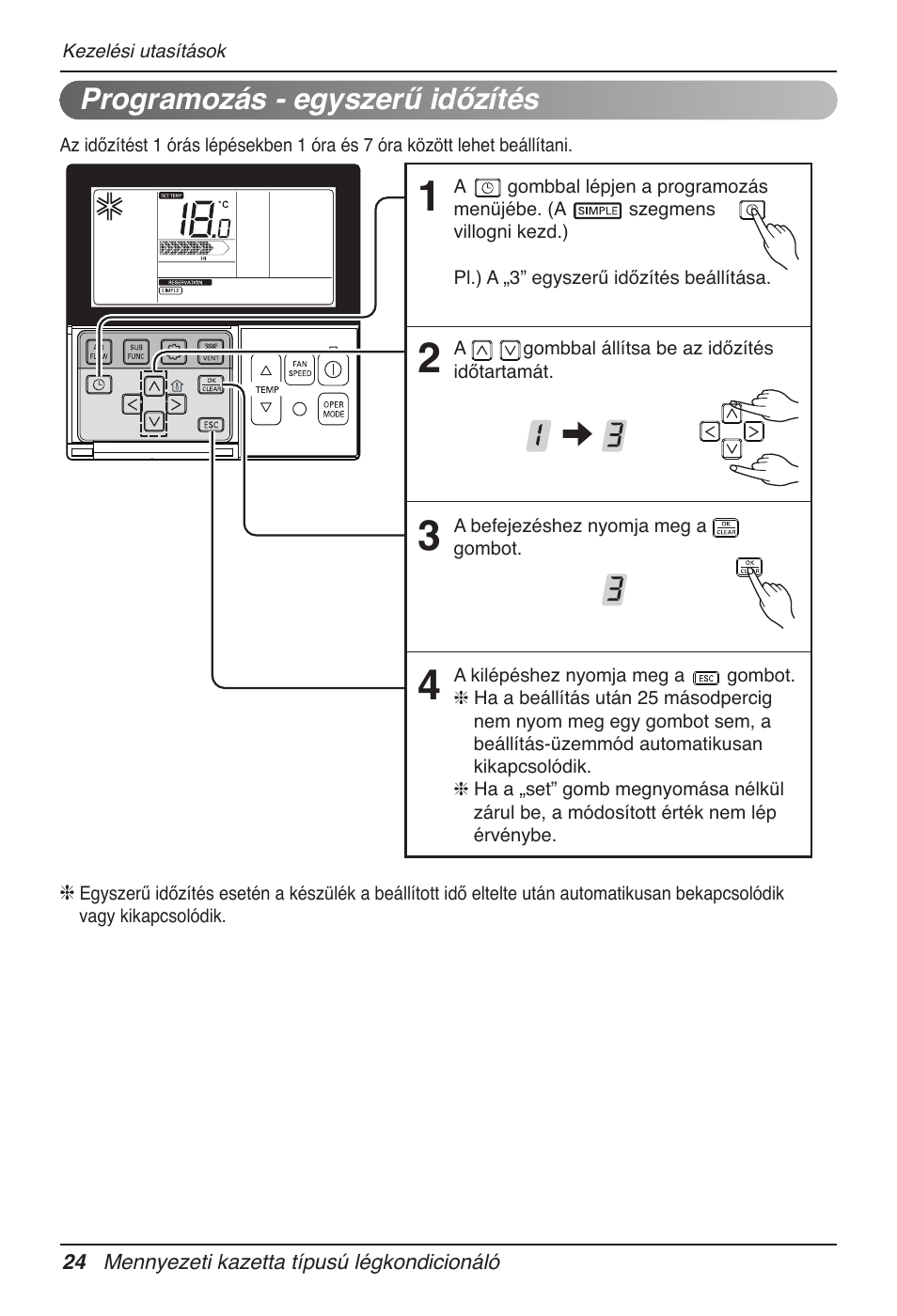 Programozás - egyszerű időzítés | LG UT60 User Manual | Page 442 / 723