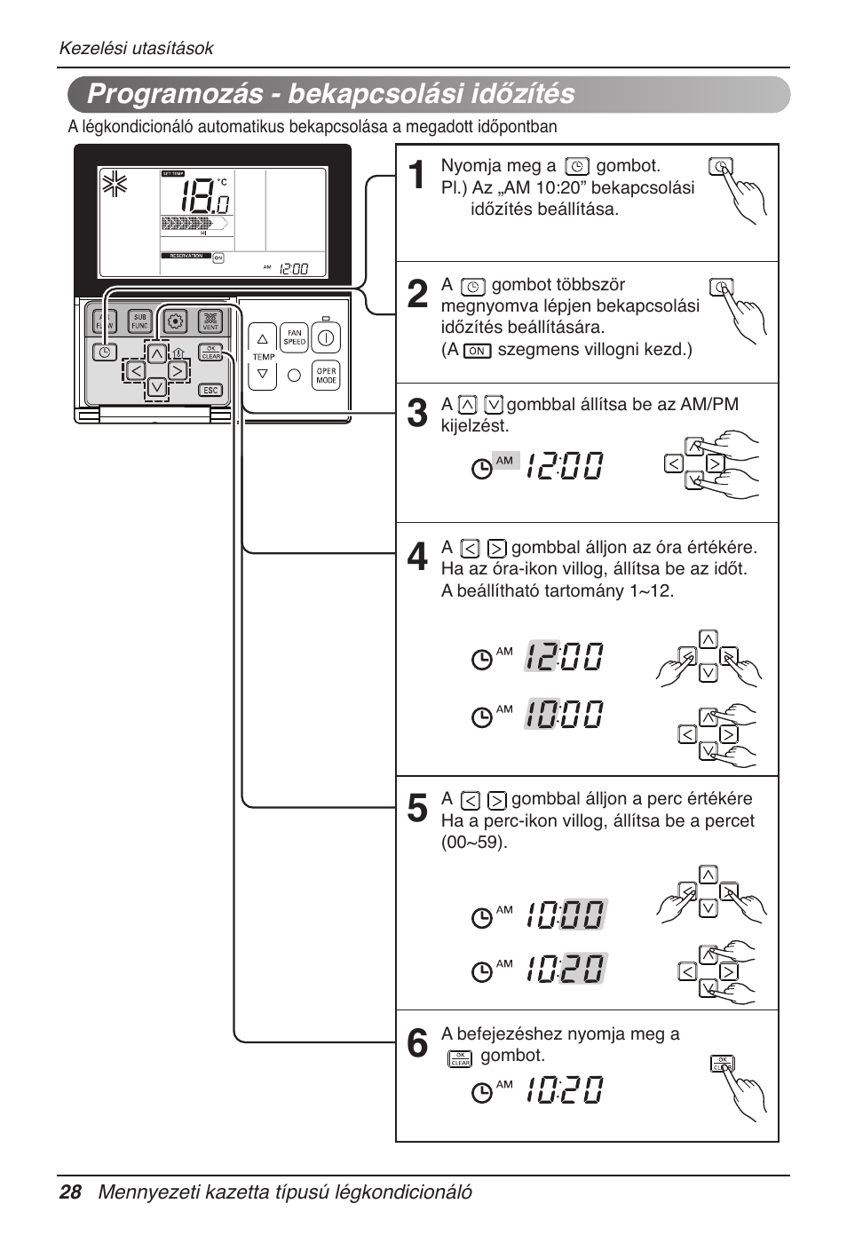 Programozás - bekapcsolási időzítés | LG UT60 User Manual | Page 446 / 723