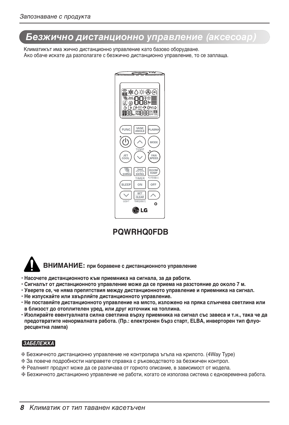 Безжично дистанционно управление (аксесоар), Pqwrhq0fdb | LG UT60 User Manual | Page 464 / 723