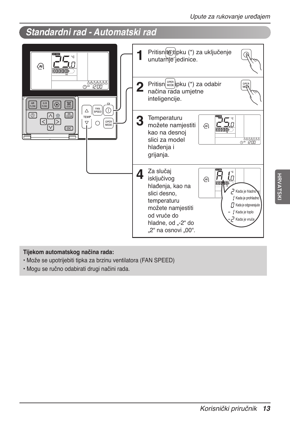 Standardni rad - automatski rad | LG UT60 User Manual | Page 545 / 723