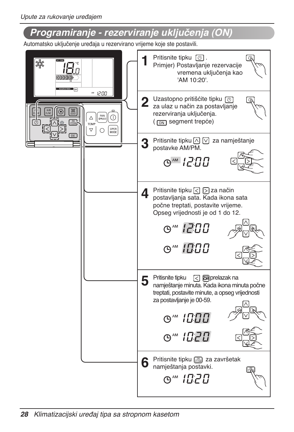 Programiranje - rezerviranje uključenja (on) | LG UT60 User Manual | Page 560 / 723