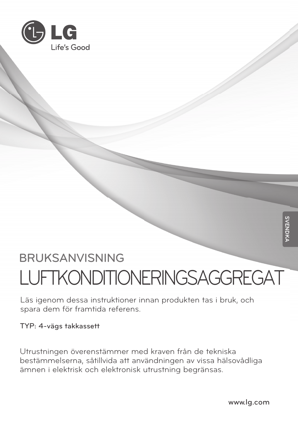 Svendka, Luftkonditioneringsaggregat, Bruksanvisning | LG UT60 User Manual | Page 571 / 723