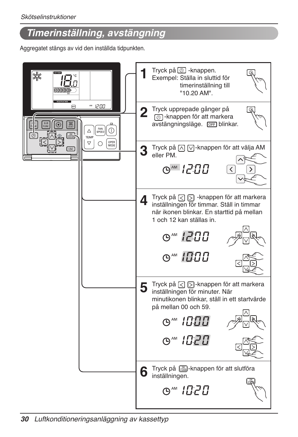 Timerinställning, avstängning | LG UT60 User Manual | Page 600 / 723