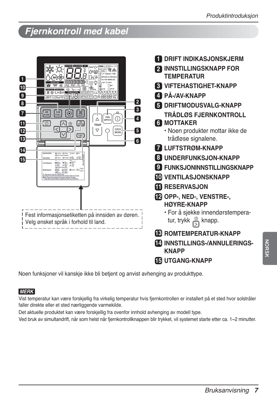 Fjernkontroll med kabel | LG UT60 User Manual | Page 615 / 723