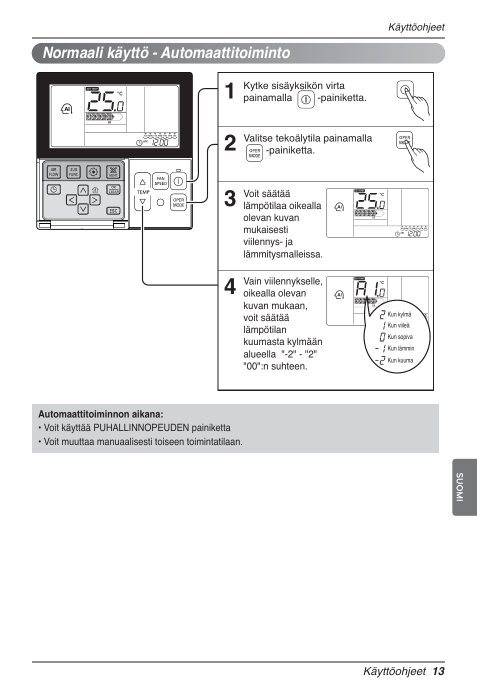 Normaali käyttö - automaattitoiminto | LG UT60 User Manual | Page 659 / 723