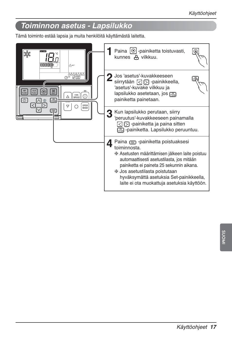 Toiminnon asetus - lapsilukko | LG UT60 User Manual | Page 663 / 723