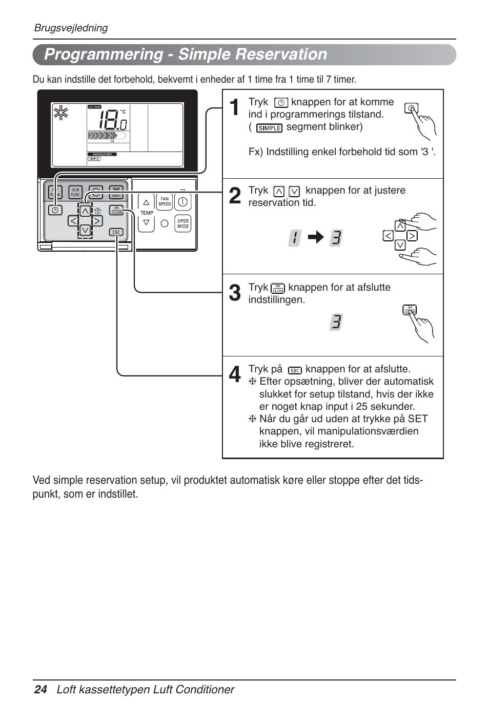 Programmering - simple reservation | LG UT60 User Manual | Page 708 / 723