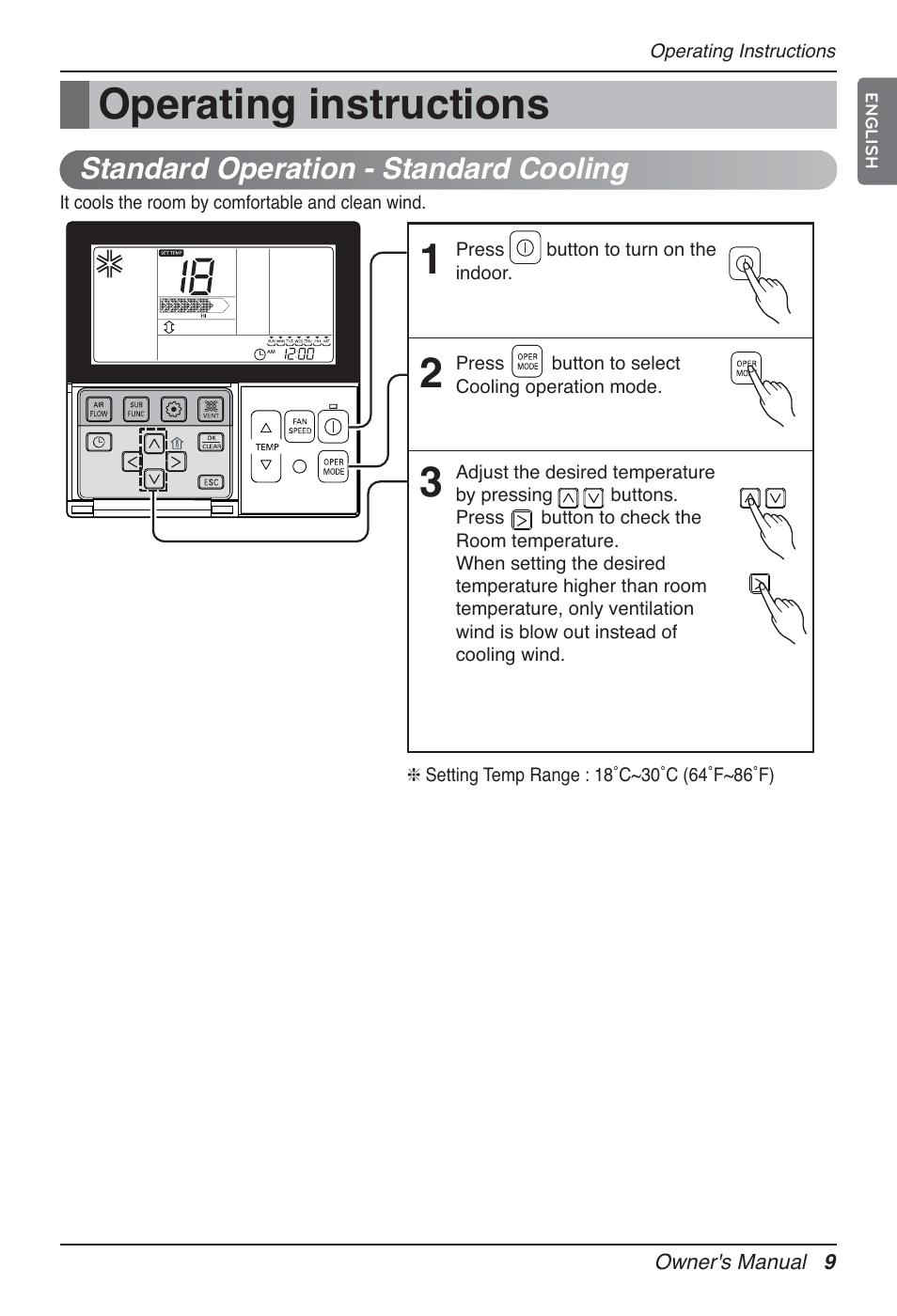 Operating instructions | LG UT60 User Manual | Page 9 / 723