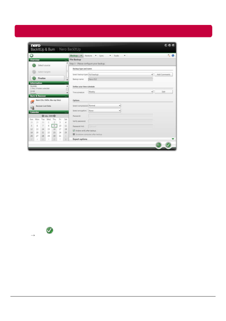 Backup program | LG HXE2S1TGL User Manual | Page 23 / 34