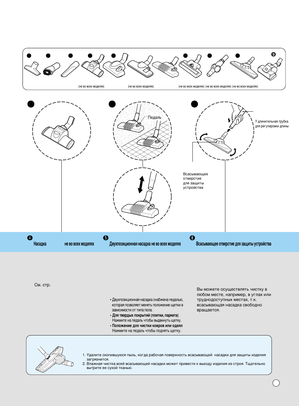 How to clean | LG VC60161ND User Manual | Page 12 / 25