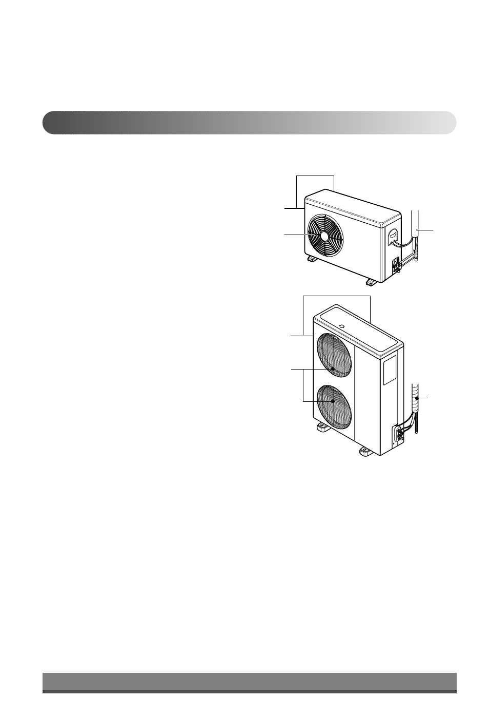 Outdoor unit | LG LB-H368GSS0 User Manual | Page 20 / 46