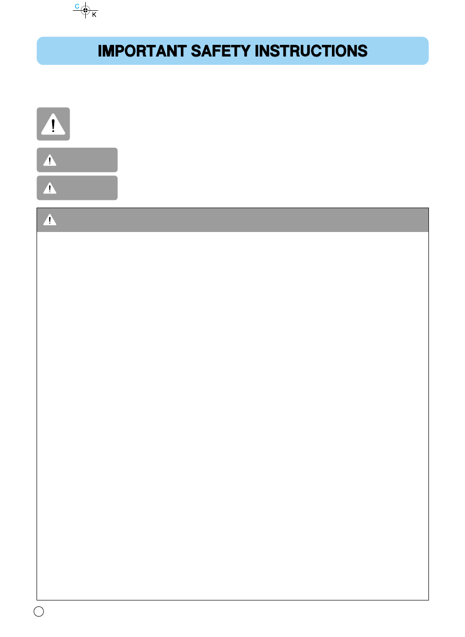 LG V-K8372HTR User Manual | Page 4 / 20