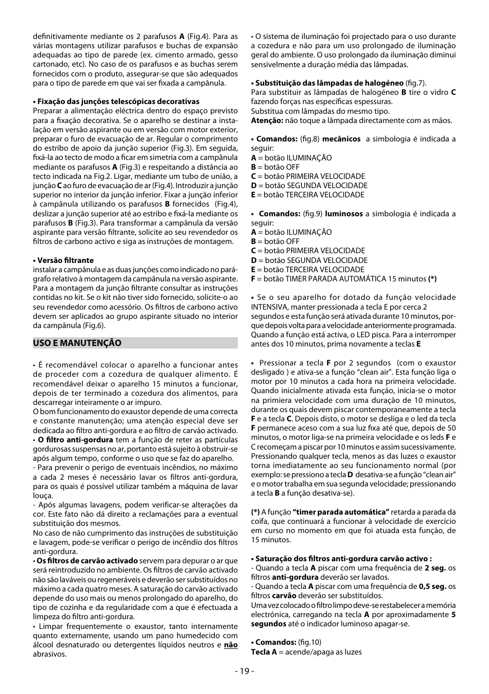 Beko CWB 6550 X User Manual | Page 19 / 20