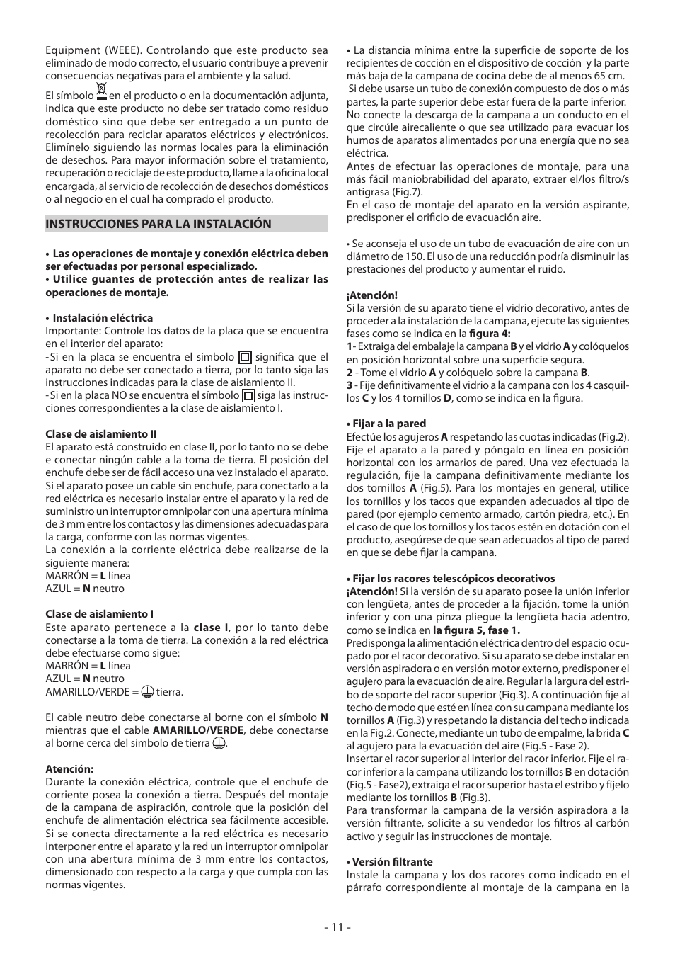 Beko CWB 6610 X User Manual | Page 11 / 24