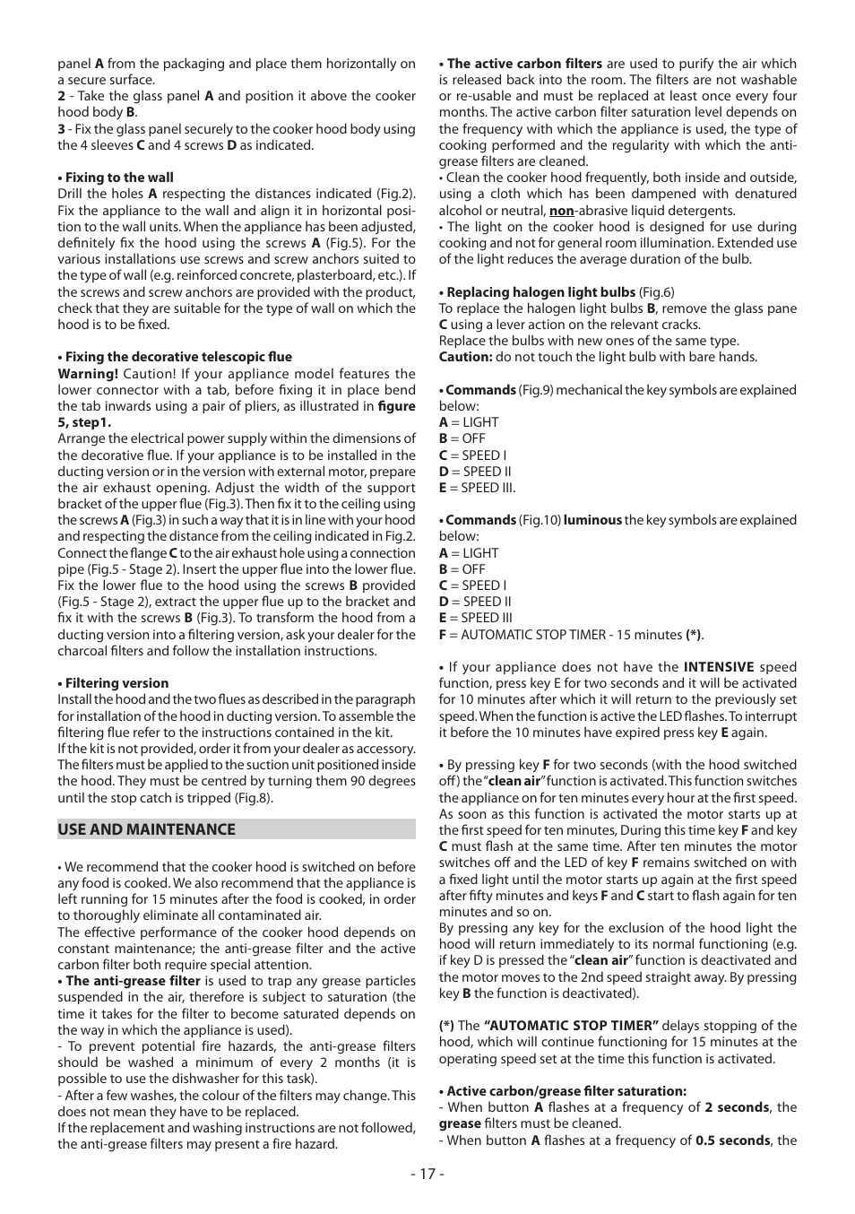 Beko CWB 6610 X User Manual | Page 17 / 24