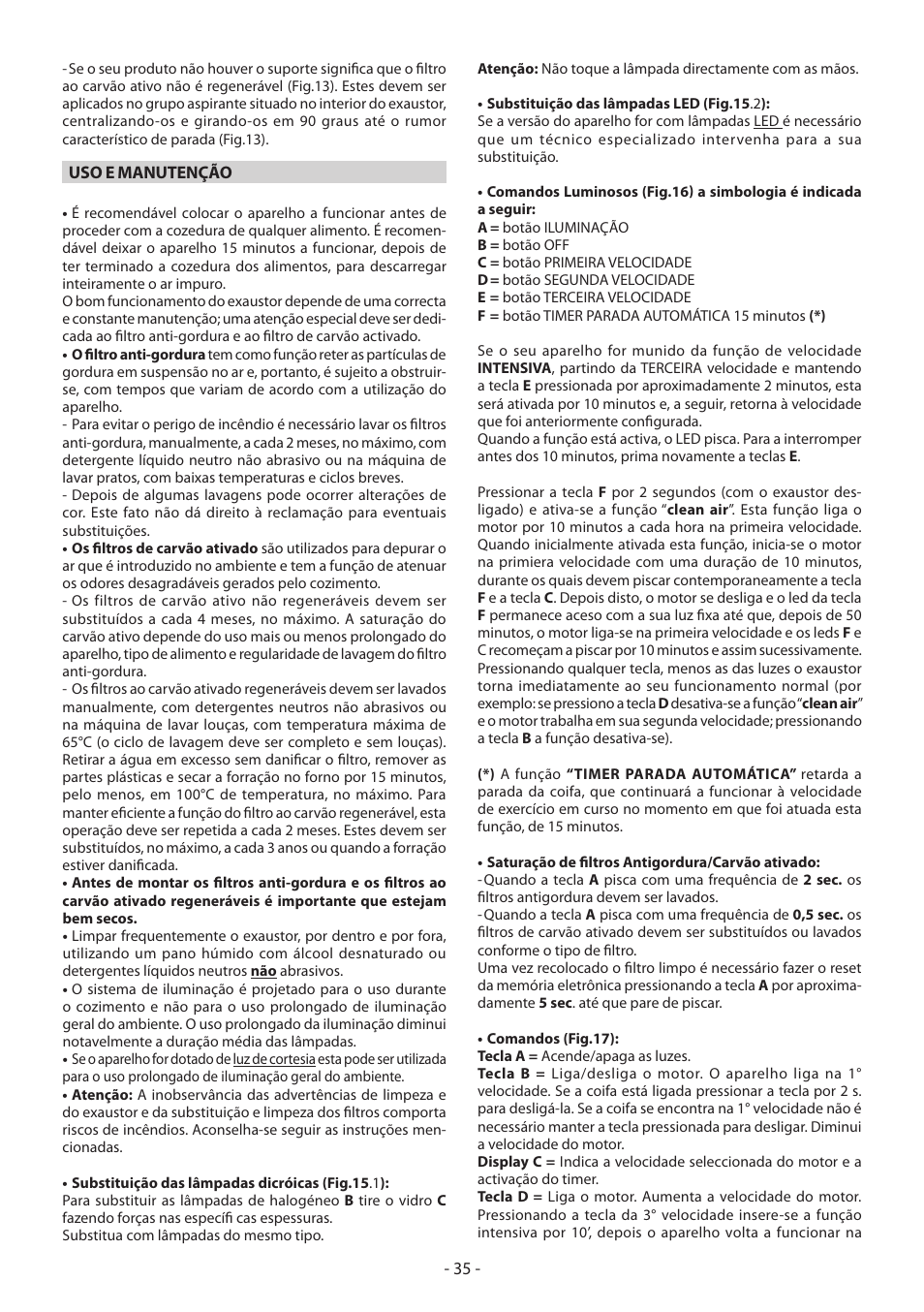 Beko CWB 6930 X User Manual | Page 35 / 40