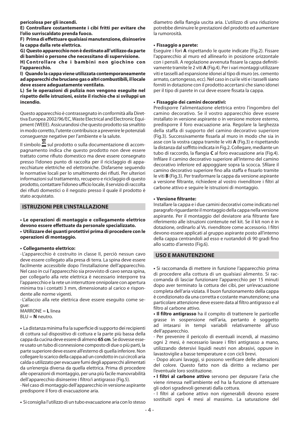 Beko CWB 9420 X User Manual | Page 4 / 16