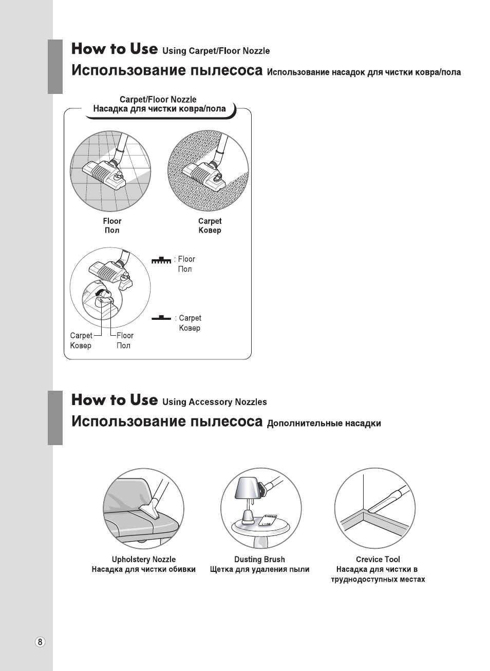 LG V-K9855ND User Manual | Page 8 / 21