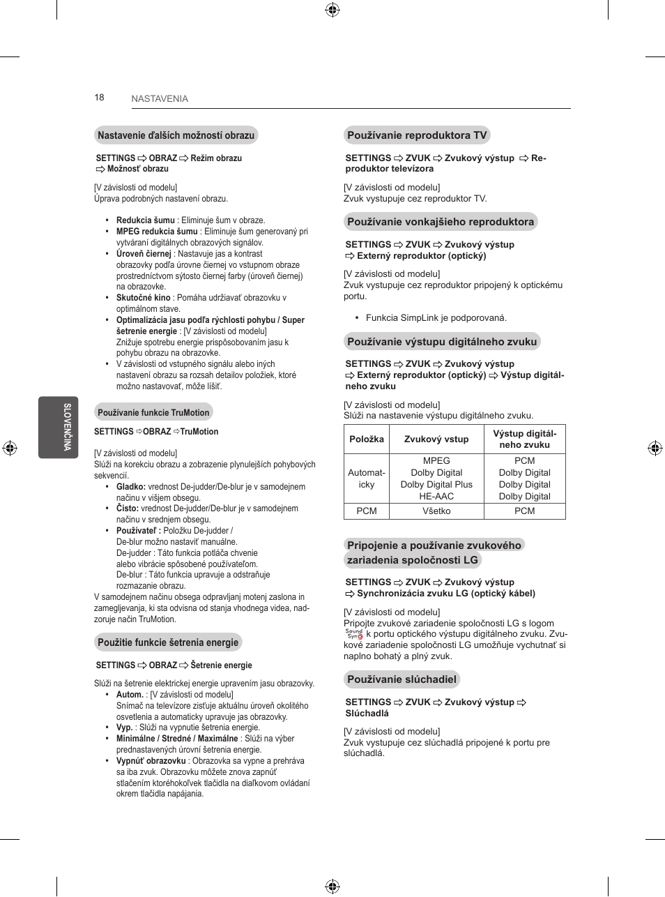 LG 24LB457B User Manual | Page 135 / 387