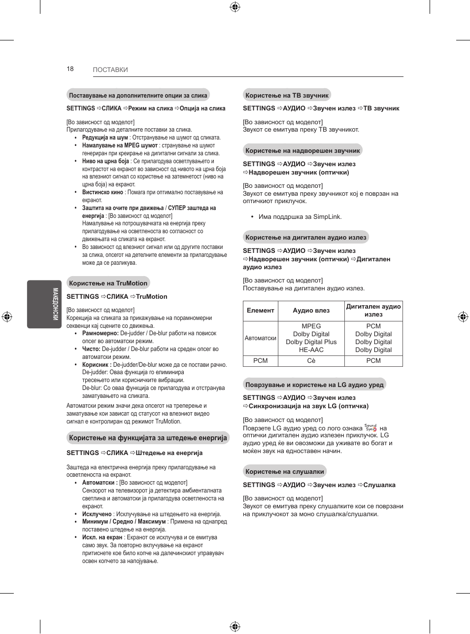 LG 24LB457B User Manual | Page 355 / 387
