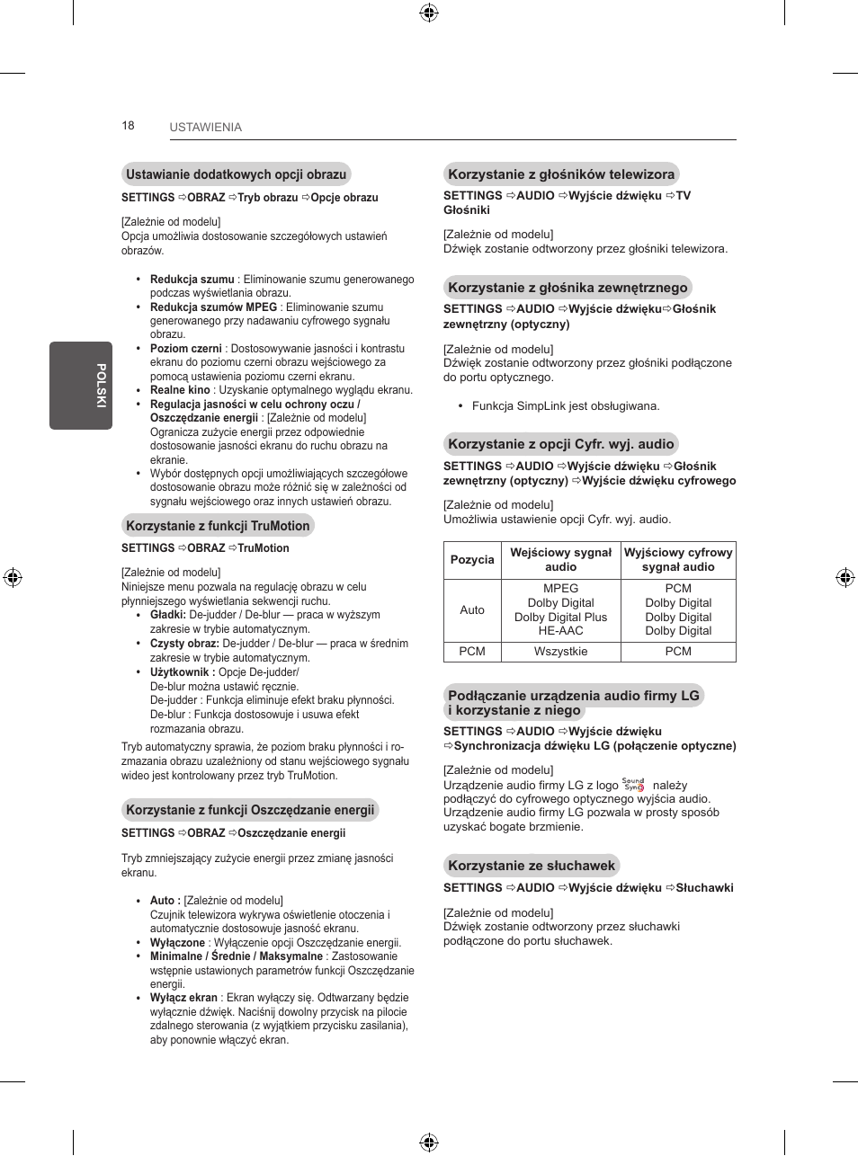 LG 24LB457B User Manual | Page 91 / 387