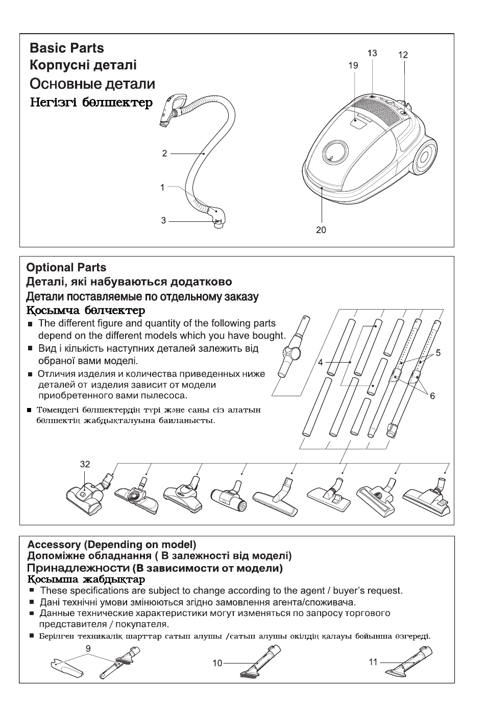 LG VC48121SQ User Manual | Page 3 / 29