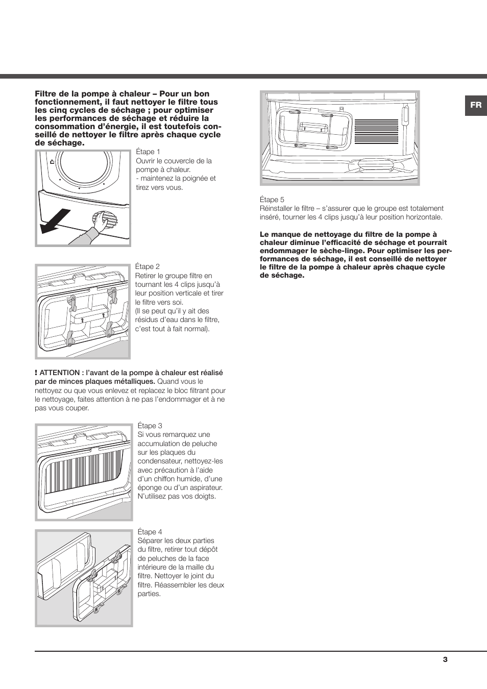 Hotpoint Ariston AQC9 4F5 T-Z1 (EU) User Manual | Page 3 / 72