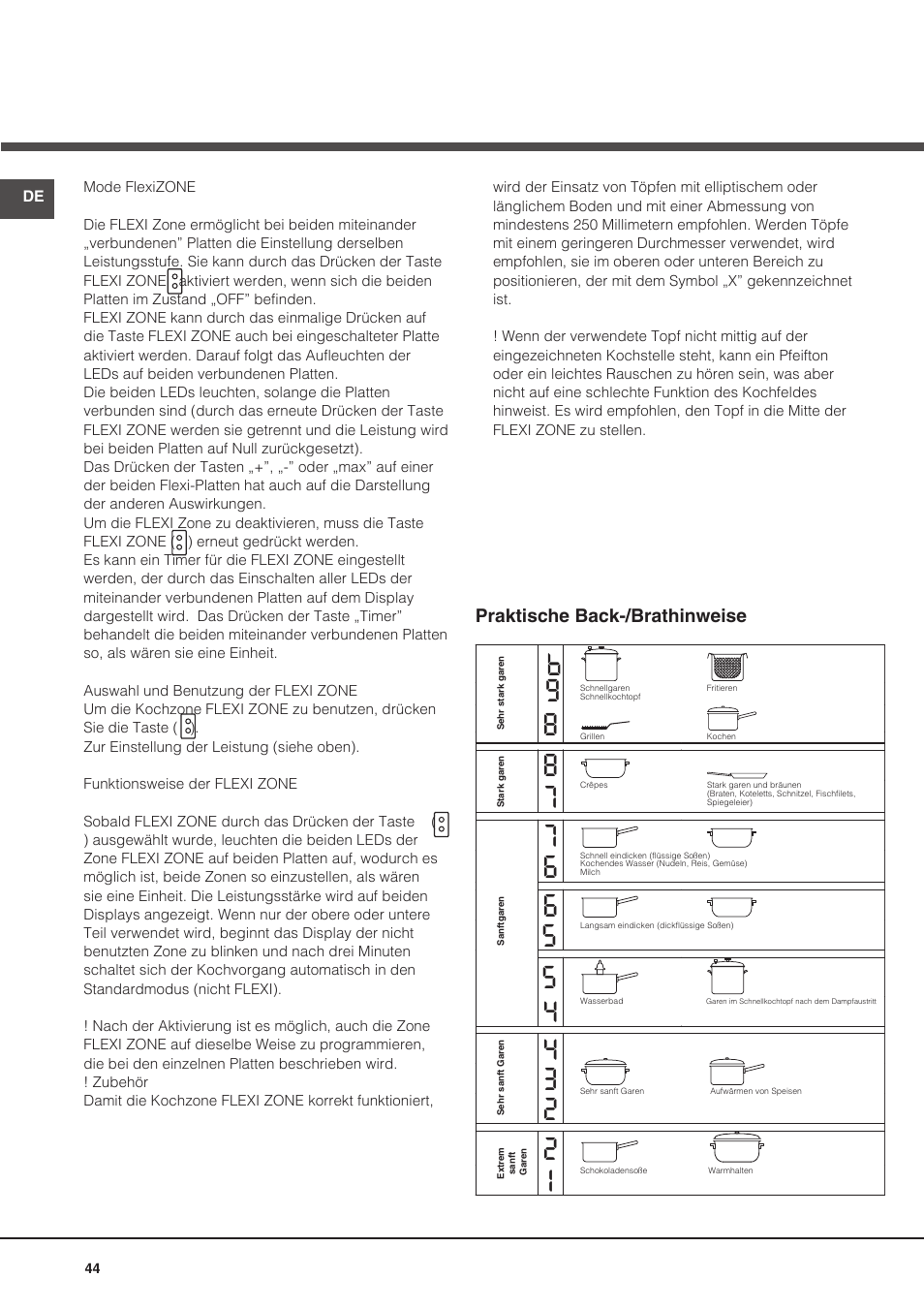 Hotpoint Ariston KIO 632 C C User Manual | Page 44 / 80