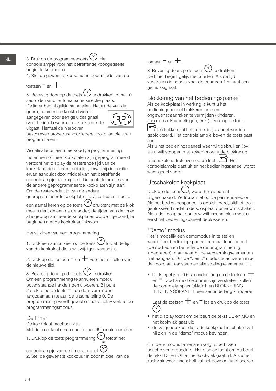 Hotpoint Ariston KIO 632 C C User Manual | Page 58 / 80