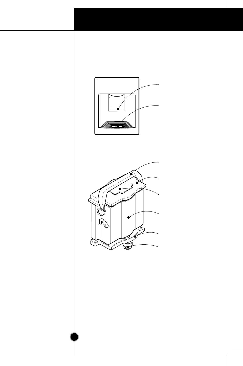 Water dispenser (optional), Operation | LG GR-B429BTCA User Manual | Page 20 / 30