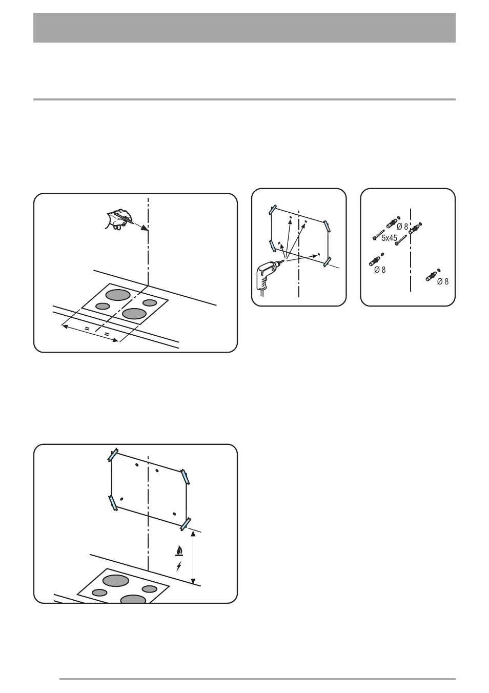 Installatie | Zanussi ZHC9244X User Manual | Page 32 / 84