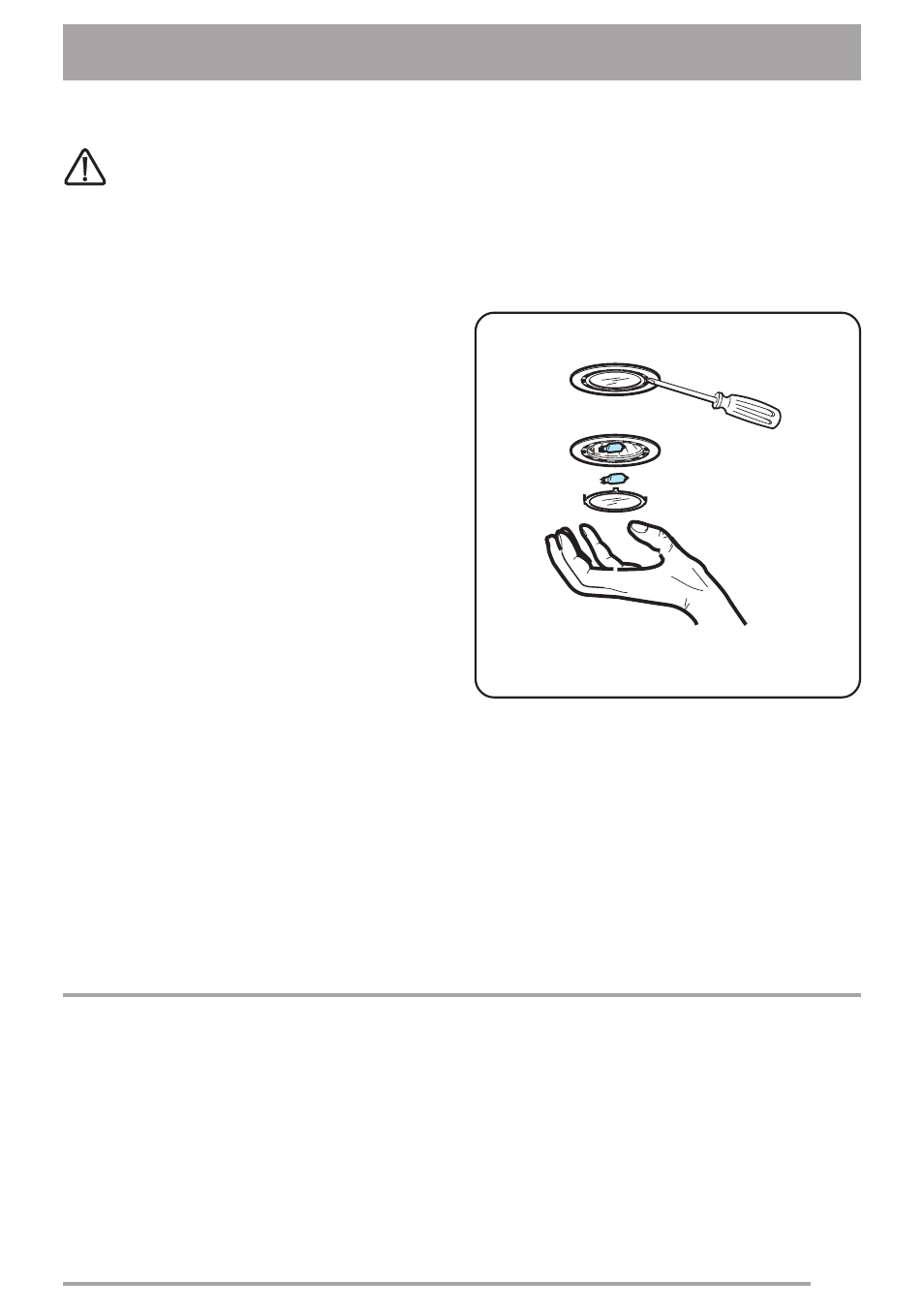 Cleaning the hood, Warning, Changing the light bulb(s) | Zanussi ZHC9244X User Manual | Page 61 / 84