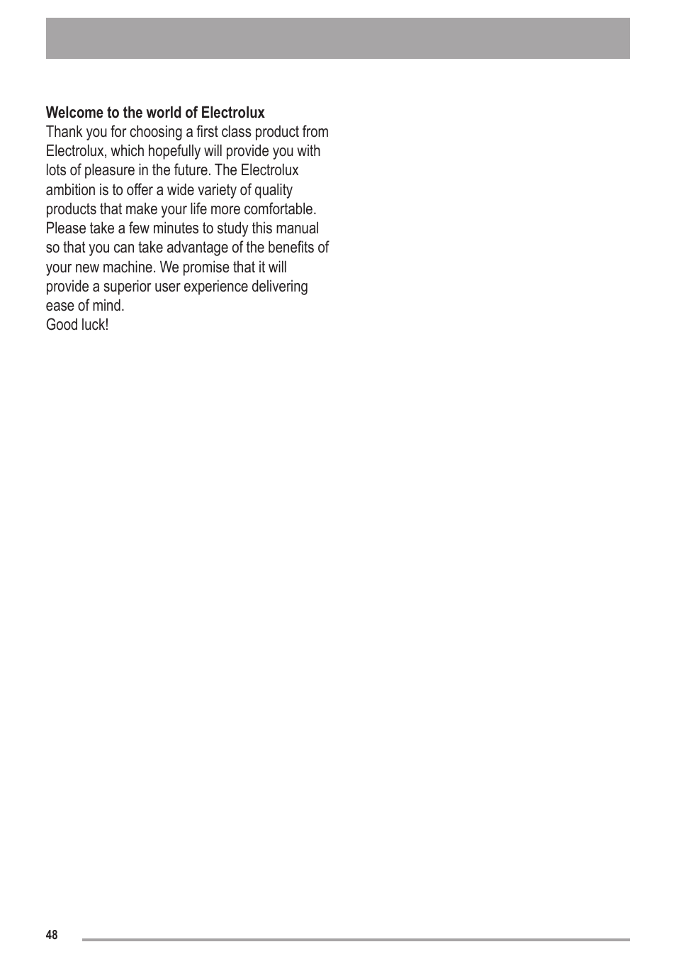 Zanussi ZHC6121X User Manual | Page 48 / 72
