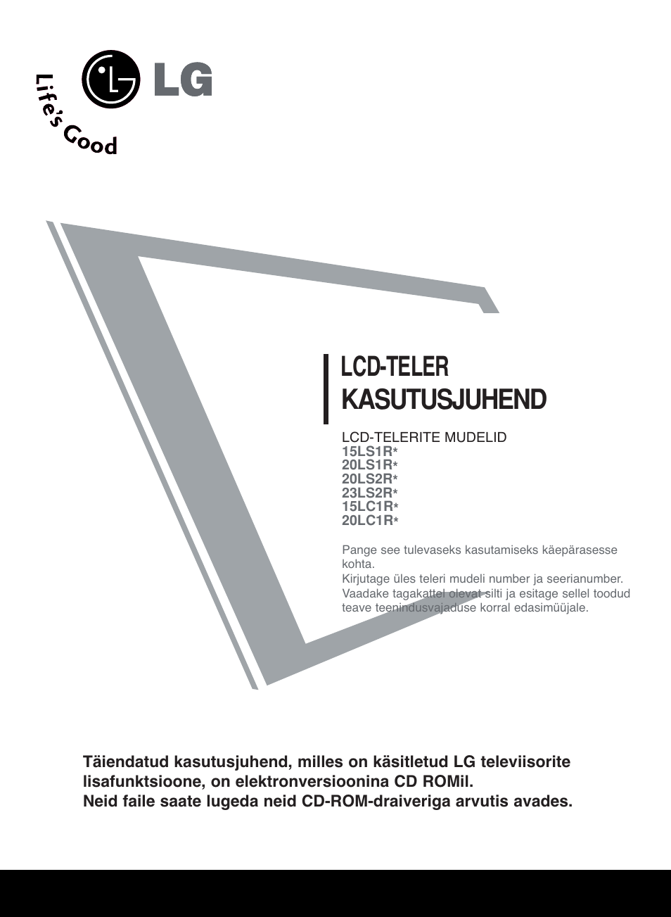 Lcd-teler kasutusjuhend | LG 20LS1R User Manual | Page 195 / 236