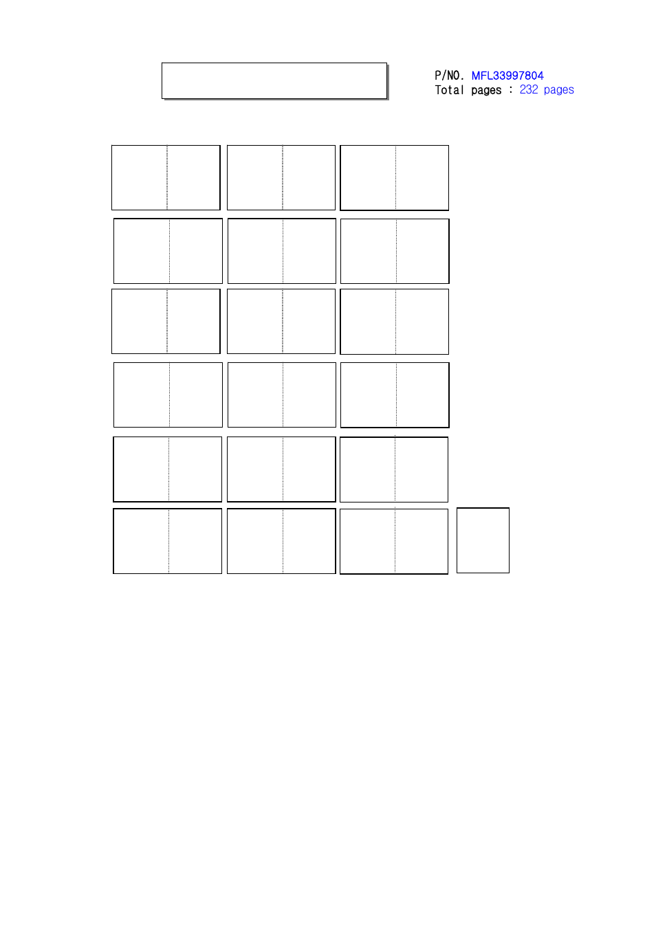 Pagination sheet | LG 20LS1R User Manual | Page 4 / 236