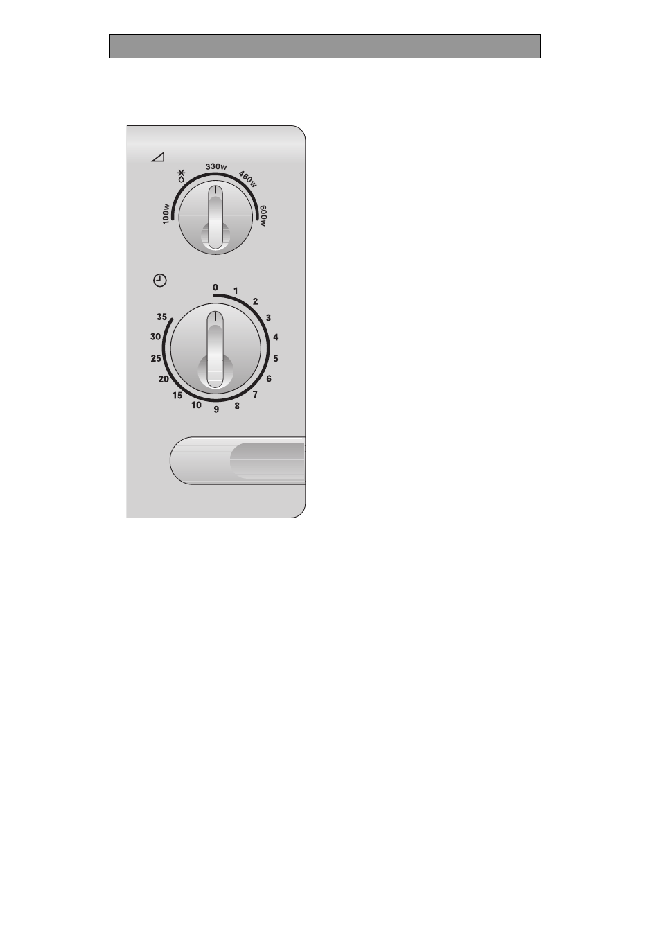 Control panel | Zanussi ZMU16MXL User Manual | Page 9 / 72