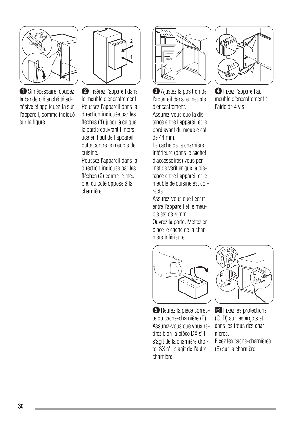 Zanussi ZBA19020SA User Manual | Page 30 / 44