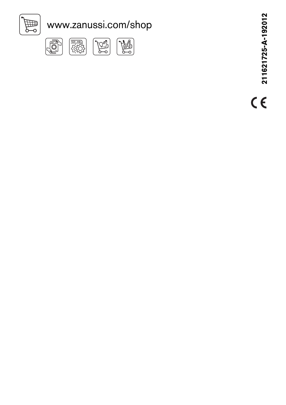 Zanussi ZBA14420SA User Manual | Page 72 / 72